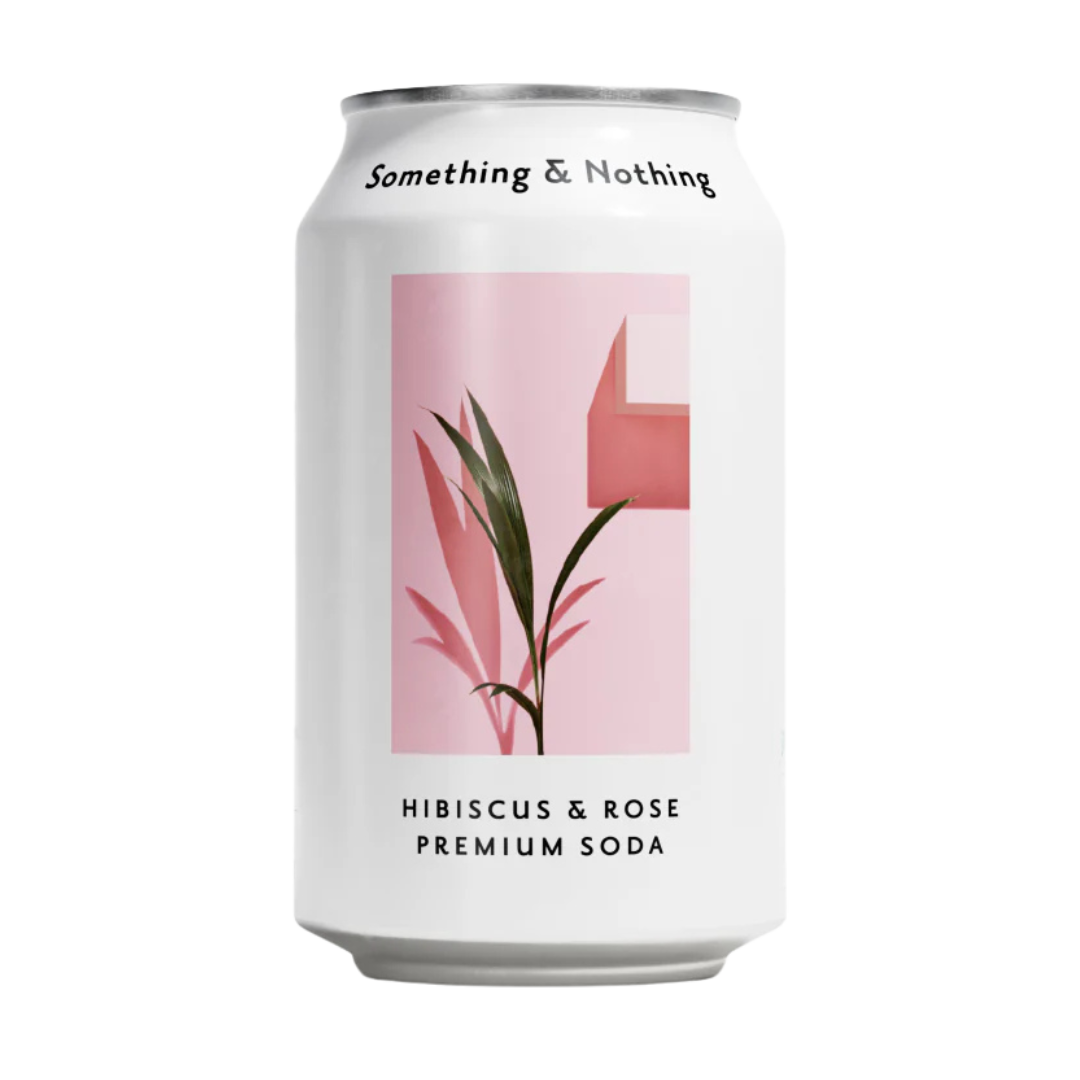 Something & Nothing - Hibiscus & Rose Seltzer